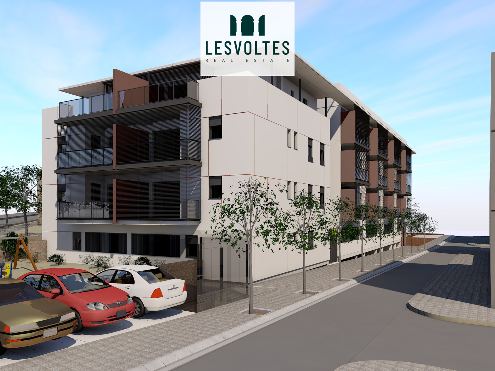 PROYECTO DE 24 VIVIENDAS DE OBRA NUEVA CON ZONA VERDE EN PALAFRUGELL