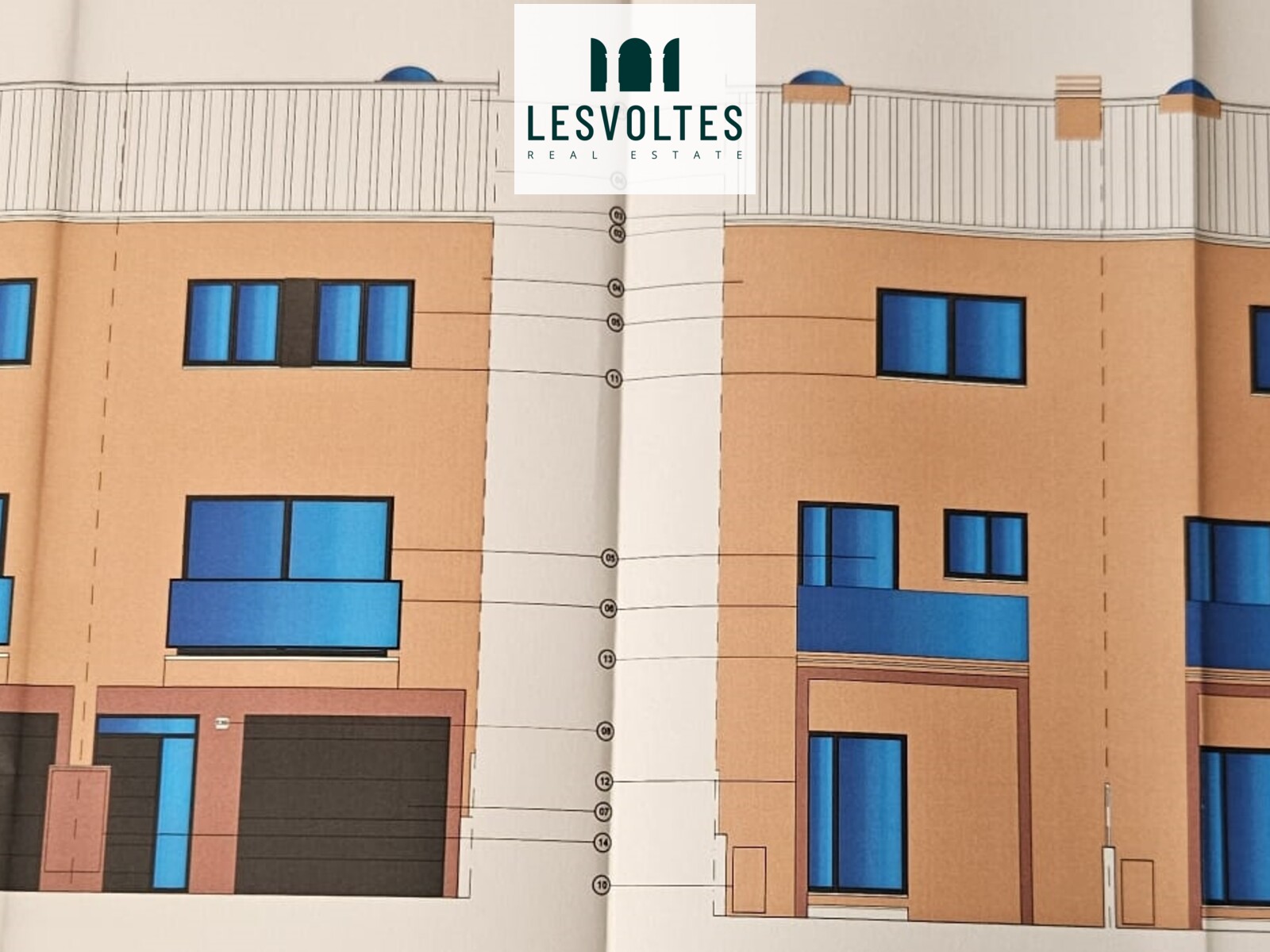 PROMOCIÓN DE DOS CASAS ADOSADAS DE 180 M2 EN CONSTRUCCIÓN, EN VENTA EN LA BISBAL D’EMPORDÀ, URBANIZACIÓN EL REMEI.