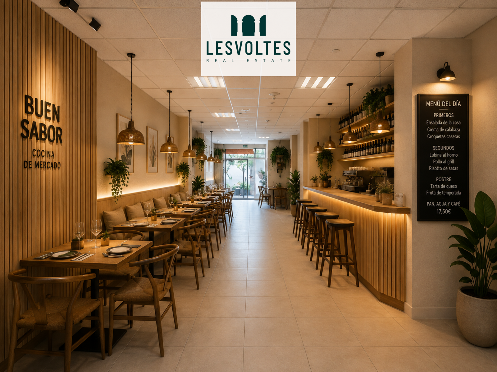 AMPLI LOCAL COMERCIAL DE 281 M² AMB DUES PLANTES I SORTIDA DE FUMS AL CENTRE DE PALAFRUGELL